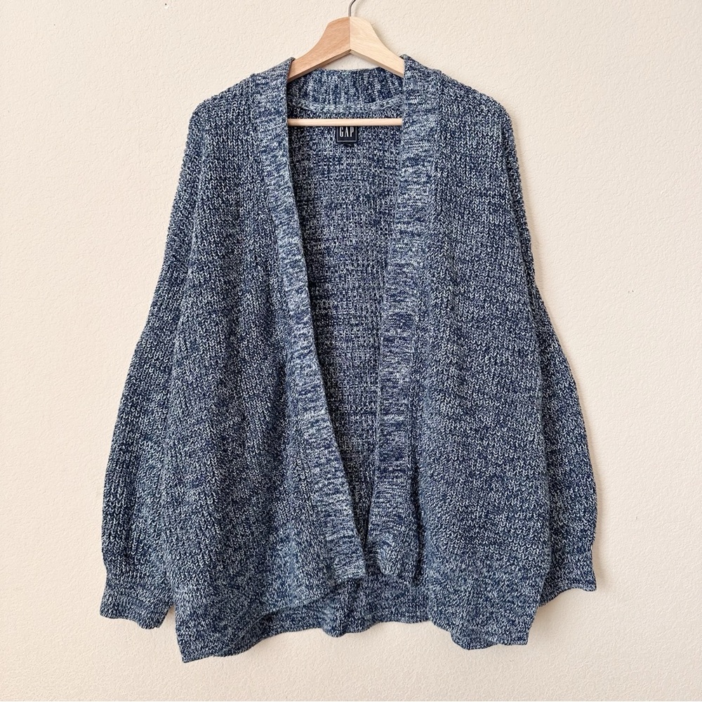 Gap Shaker Side Split Knit Cardigan 100% Cotton Size XXL